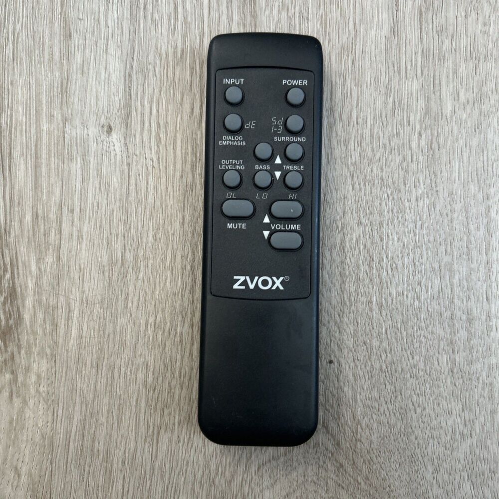 ZVOX SoundBase 555 Remote Control Authentic Original OEM Tested Works